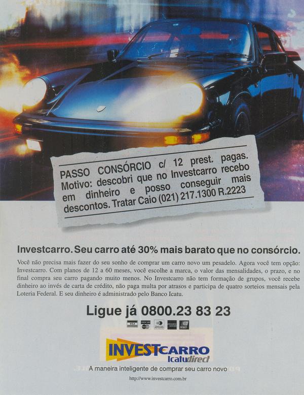 Investcarro, a maneira mais inteligente de comprar seu carro novo.
